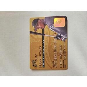 Frank Thomas - HOF - 1995 STUDIO GOLD insert # 1 of 50 RAW Mint